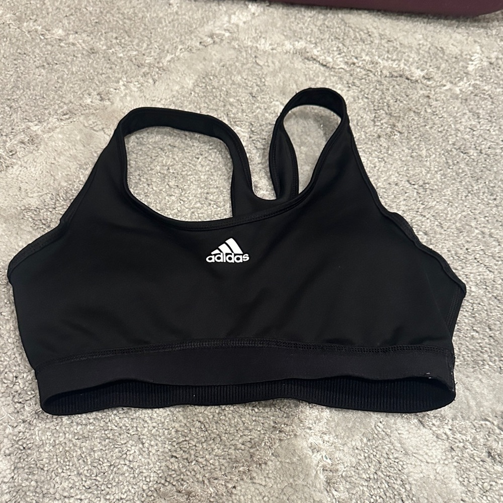 Adidas Women's Black Swim Bikini Top
